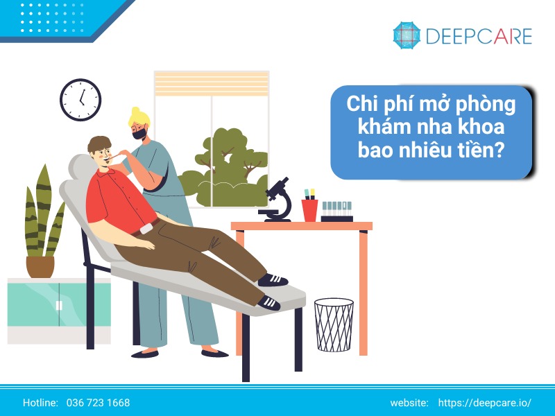 [Giải đáp] Chi phí mở phòng khám nha khoa bao nhiêu tiền?