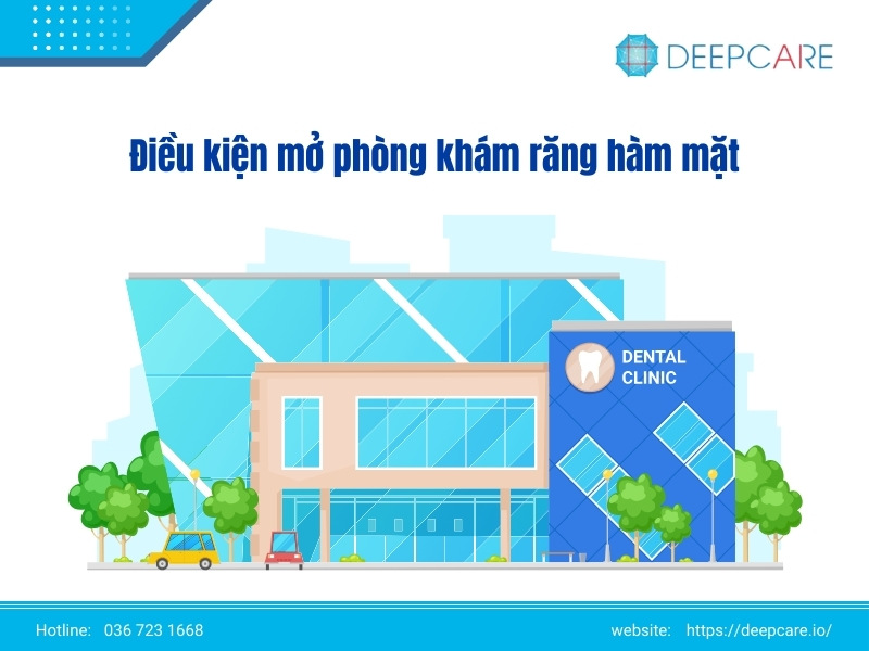 Điều kiện mở phòng khám răng hàm mặt mới nhất 2024