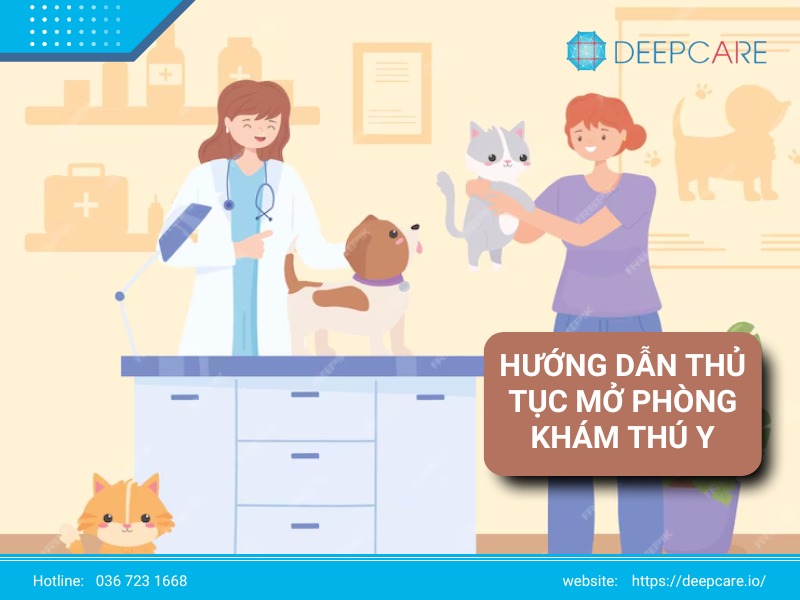 ĐIỀU KIỆN MỞ PHÒNG KHÁM THÚ Y