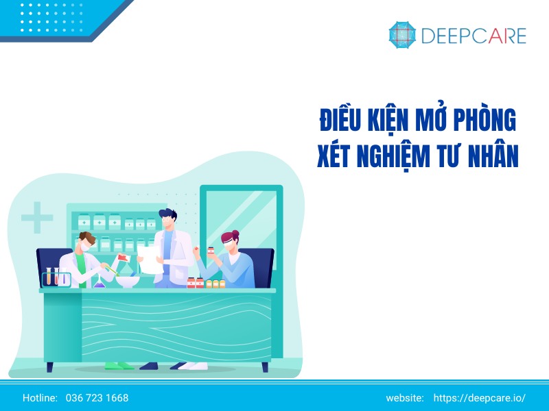 Quy định về điều kiện mở phòng xét nghiệm tư nhân mới nhất