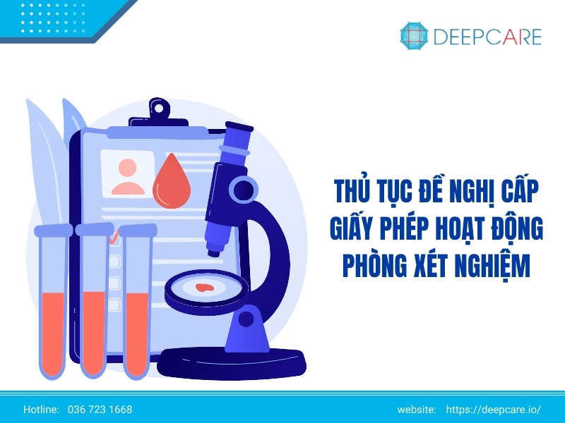 Thủ tục đề nghị cấp giấy phép hoạt động phòng xét nghiệm