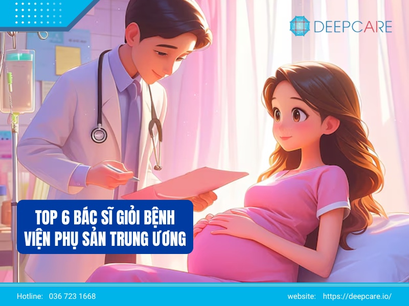 Top 6 bác sĩ giỏi bệnh viện Phụ sản Trung ương